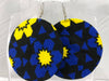 African Print Earrings