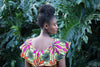 Colorful Floral Off shoulder jumpsuit