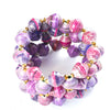 African Recycled Paper Stretch Bracelet