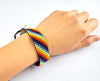 Uhuru African Beaded Bracelet