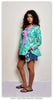 African print long sleeves ladies top