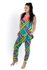 Colorful African Print Senator Top & Pants