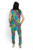 Colorful African Print Senator Top & Pants