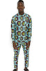 2 Piece African Kente men’s suit set
