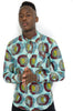 African wax Print longsleeve Shirt