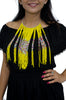 African Multi Strand Beaded Necklace