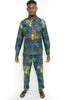 Piece African Wax Print Pants and Shirt set