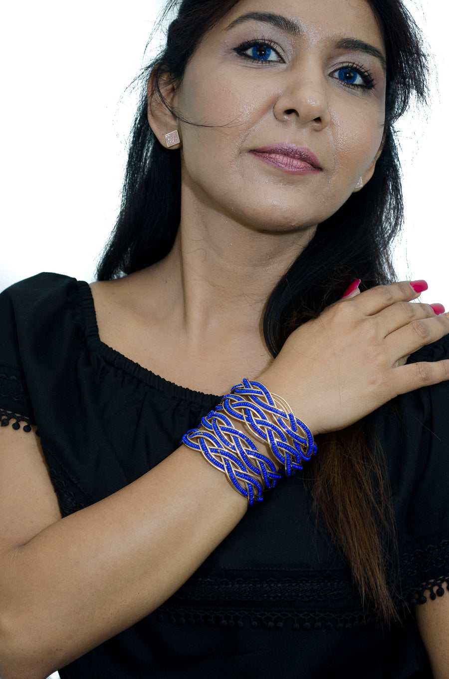 African Beaded Bracelet and bangle (1)
