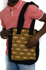 African print tote bag for laptop
