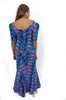 2 piece Set African wax print Skirt and Blouse