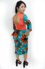 Ankara print Blouse and Skirt Set