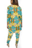 Colorful African Print Blouse and Pants