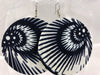 African Print Earrings