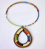 African Maasai Pendant Beaded Necklace