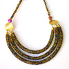 3 Tier African Maasai Beaded Necklace