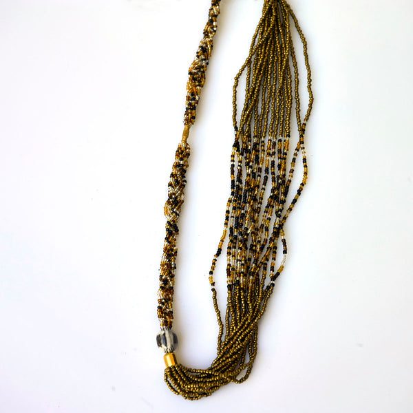 African Beaded Chunky necklace