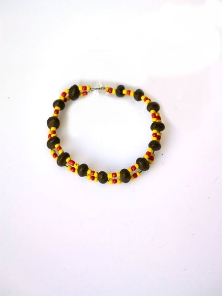 Strand African Beaded Bracelet