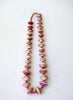 African paper bead necklace