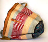 Handcrafted colorful hemp thread knitted shoulder bags