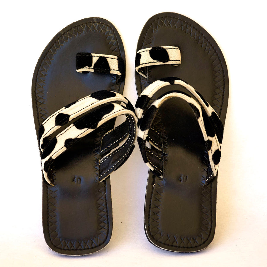 Masai Leather African sandal Unisex