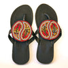 Masai Leather African Beads Sandals for Women