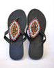 Masai Leather African Beads Sandals for Women