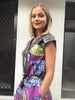 Feza African print ladies Jumpsuit