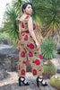 African print Sleeveless Jumpsuit