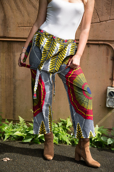 African print Jumper pants