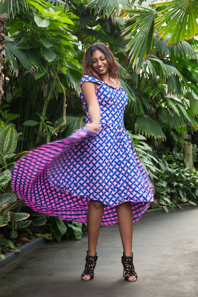 Women Off Shoulder African Dress