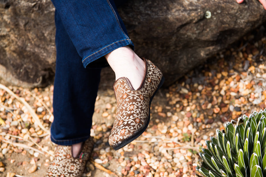 Colorful African print Flat shoes