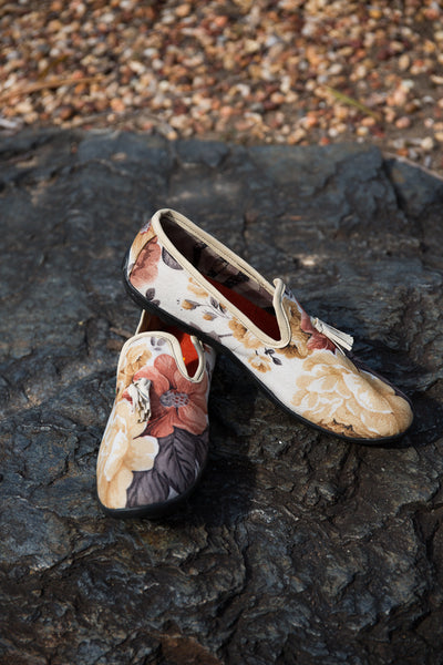 Colorful African print Flat shoes