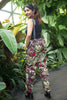 two tone African print jumper pants