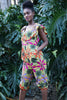 Colorful Floral Off shoulder jumpsuit