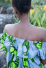 off shoulder African top