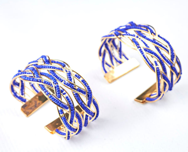 African Beaded Bracelet and bangle (1)