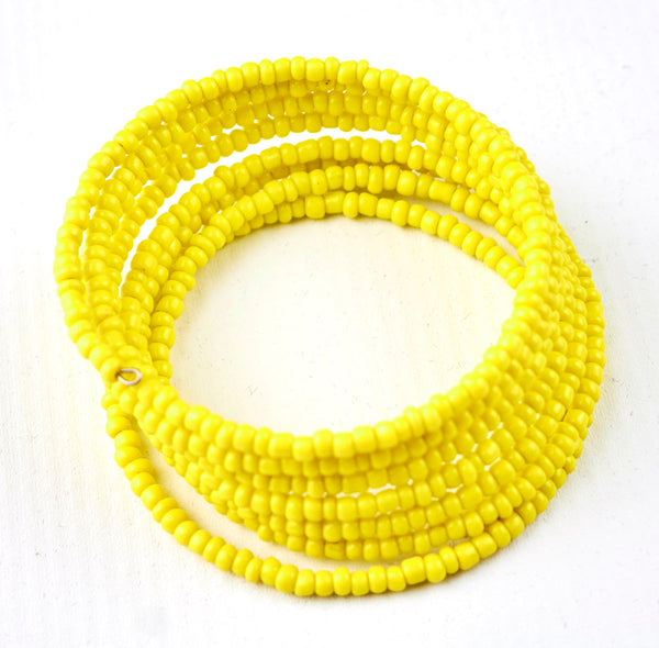 Amani African Beaded Stretch Bracelet