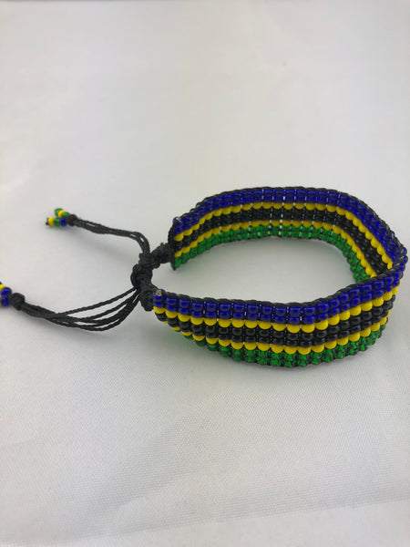Uhuru African Beaded Bracelet