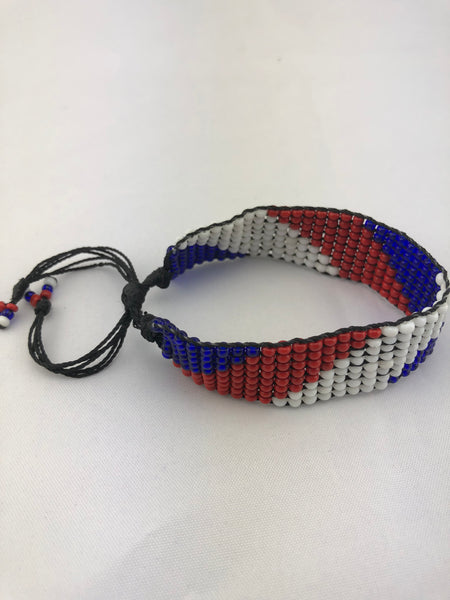 Uhuru African Beaded Bracelet