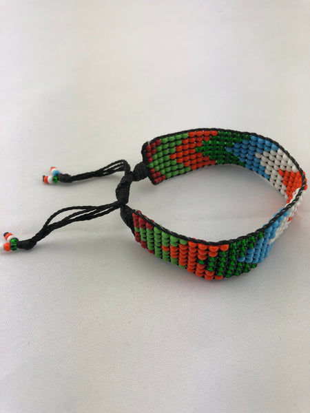 Uhuru African Beaded Bracelet