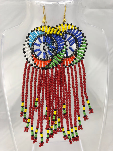 Nuru African Maasai Beaded Earring