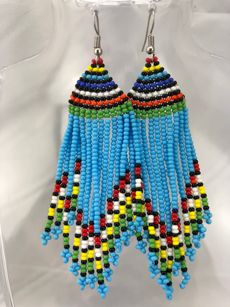 Nuru African Maasai Beaded Earring