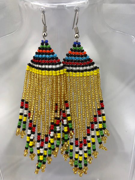Nuru African Maasai Beaded Earring