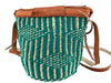 Handcrafted colorful hemp thread knitted shoulder bags (Medium size)