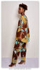 2 Piece African print Blouse and pants set
