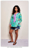 African print long sleeves ladies top