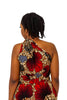 Salama Off-shoulder African Print Jumpsuit