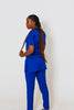 Royal Blue African Two-piece