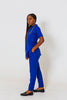 Royal Blue African Two-piece