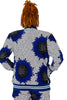 Amani African print bomber jacket and shorts two piece set